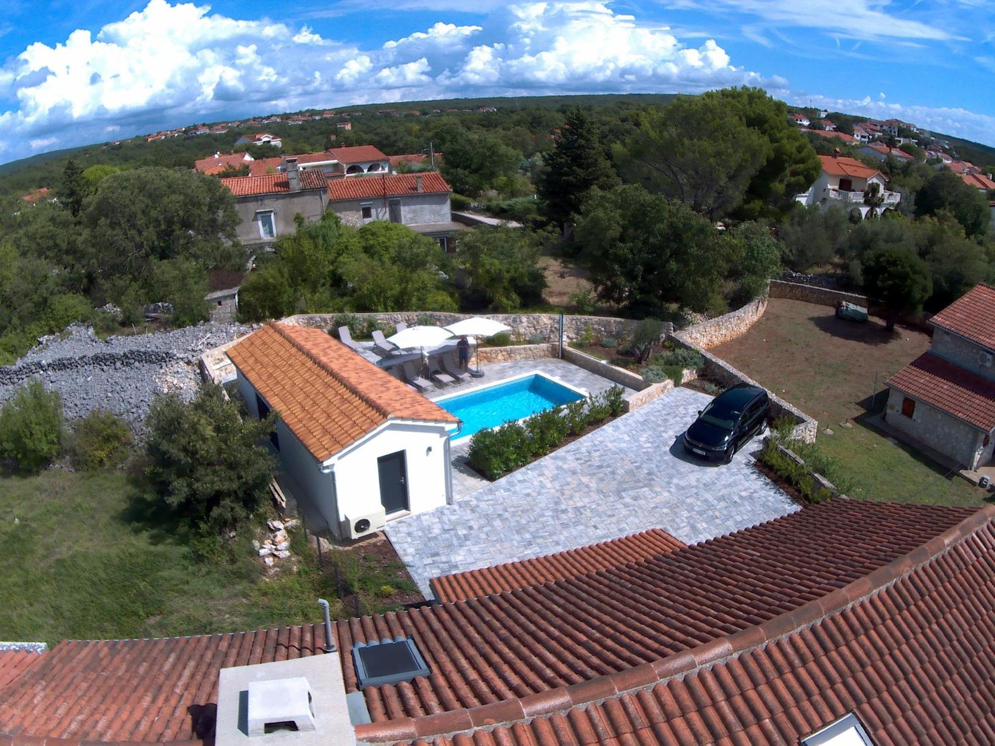 Villa Diny With Pool Pinezići Buitenkant foto